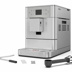 KF6 espressomaskin, rostfritt stål