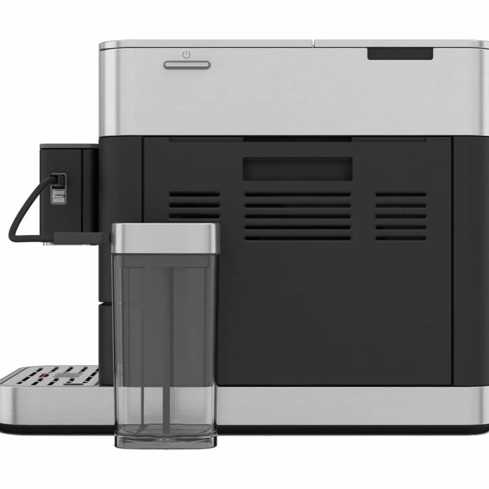 KF7 espressomaskin, rostfritt stål
