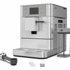 KF7 espressomaskin, rostfritt stål