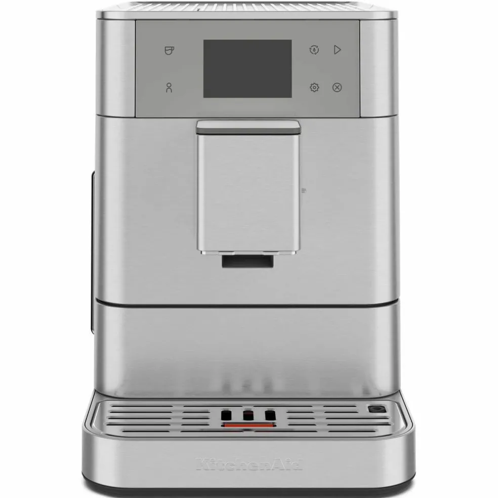 KF7 espressomaskin, rostfritt stål
