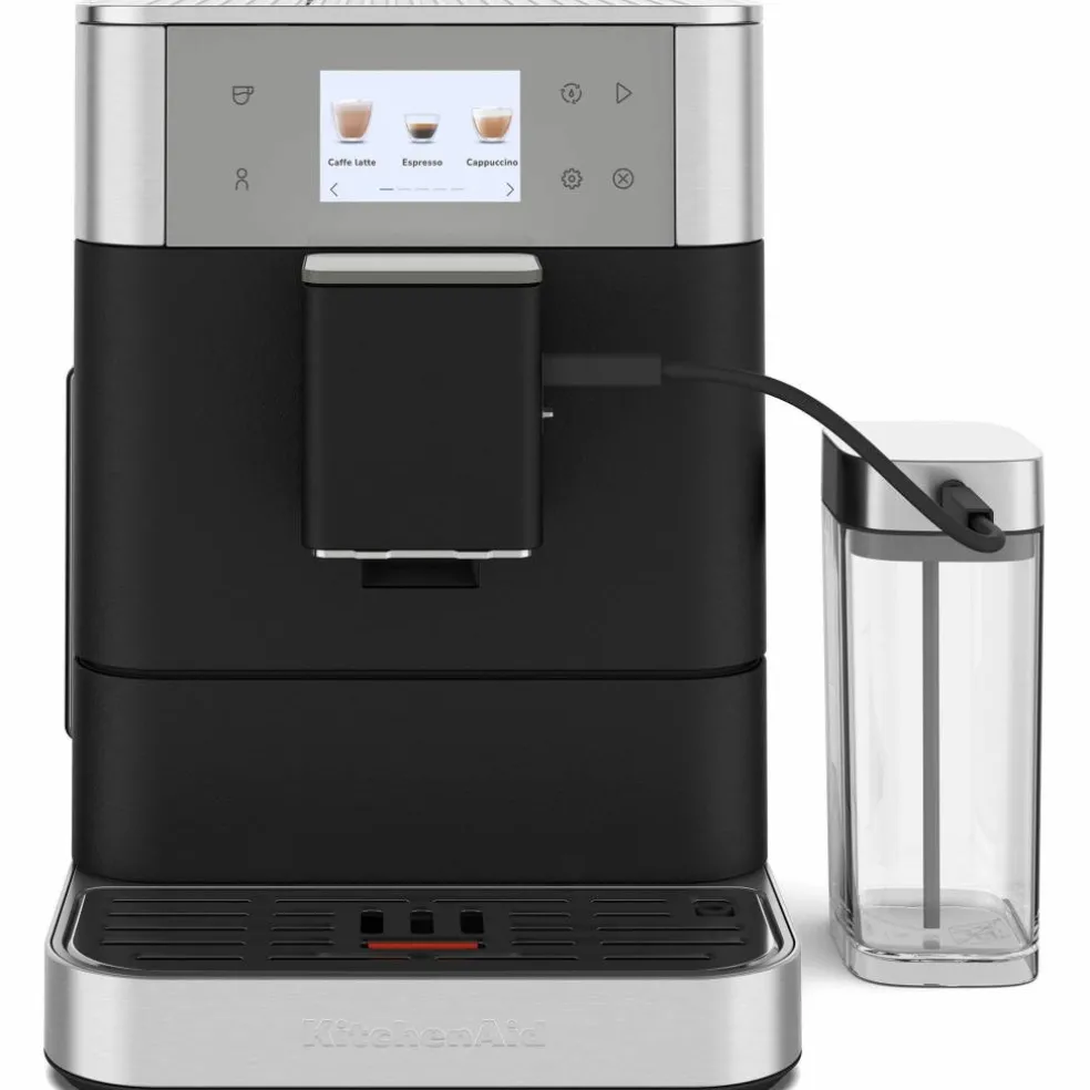 KF7 espressomaskin, rostfritt stål
