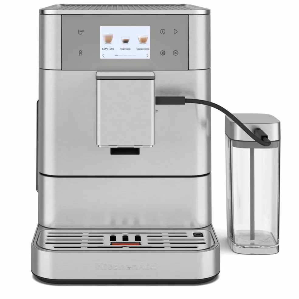 KF7 espressomaskin, rostfritt stål