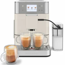 KF7 espressomaskin, rostfritt stål