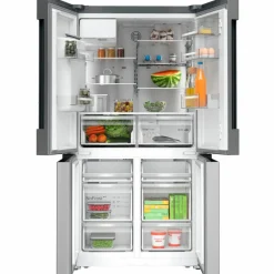 KFI96AXEA Serie 6 fristående kombiskåp 183 × 90,5 cm, antracit
