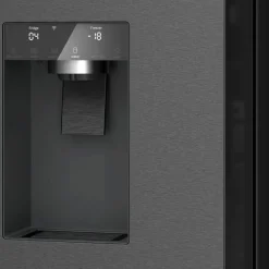 KFI96AXEA Serie 6 fristående kombiskåp 183 × 90,5 cm, antracit