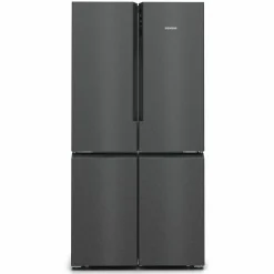 KF96NAXEA iQ300 iQ300 fristående kyl och frys 183x90 cm, svart stål