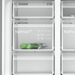 KF96NVPEA iQ300 iQ300 fristående kyl och frys 183x91 cm, borstat stål