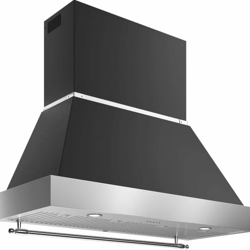 K100HERTX + KC36HERTX Heritage Fläkt, 100 cm, rostfritt stål
