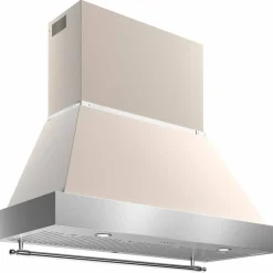 K120HERTX + KC48HERTX Heritage Fläkt, 120 cm, rostfritt stål