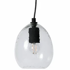 Kiho taklampa medium 20x27 cm, klar