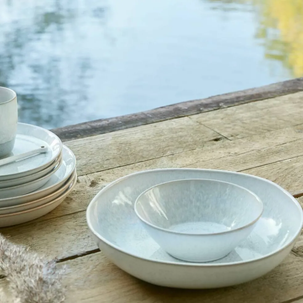 Kiln Green, set med 4 frukostskålar