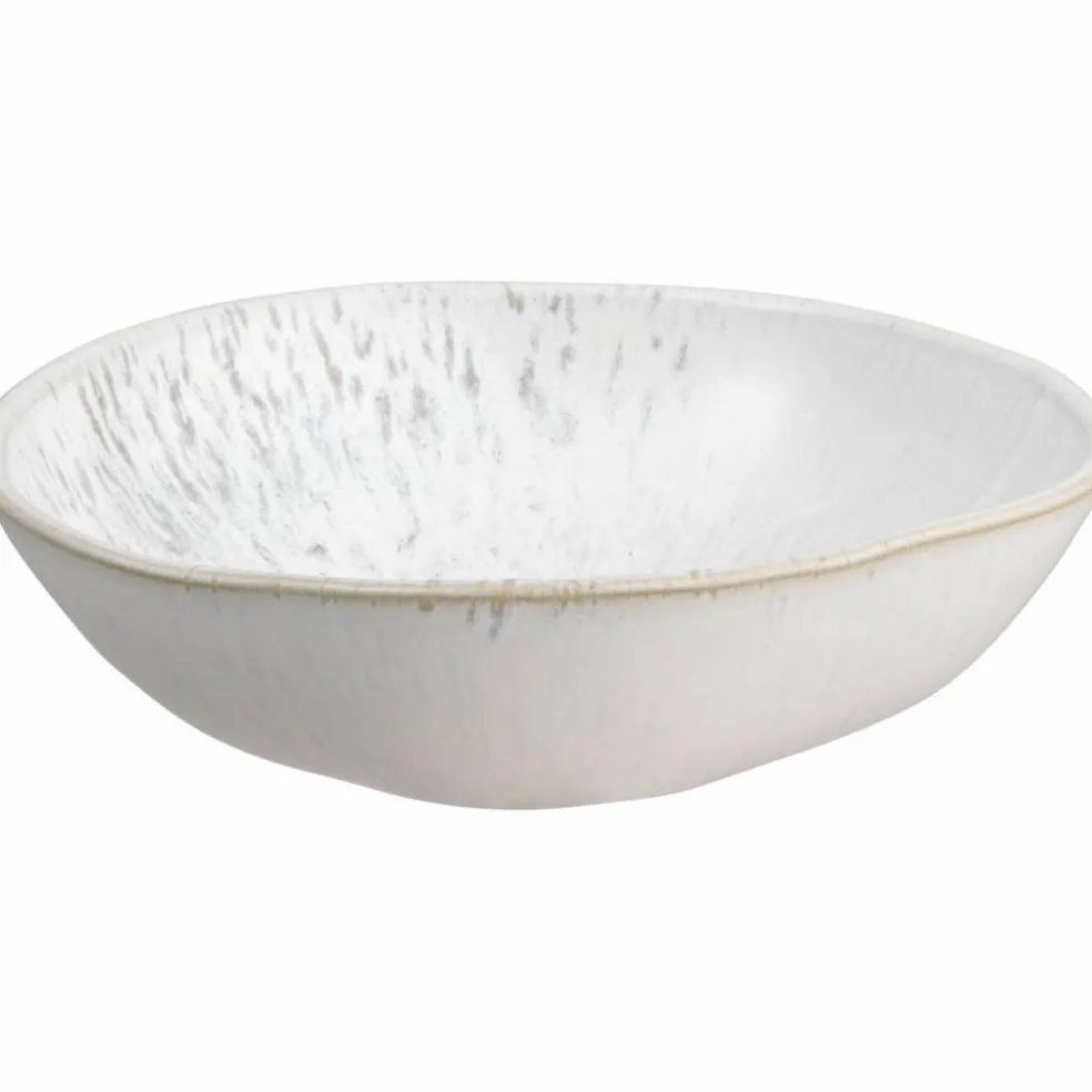 Kiln skål, 13 cm, vit/grå