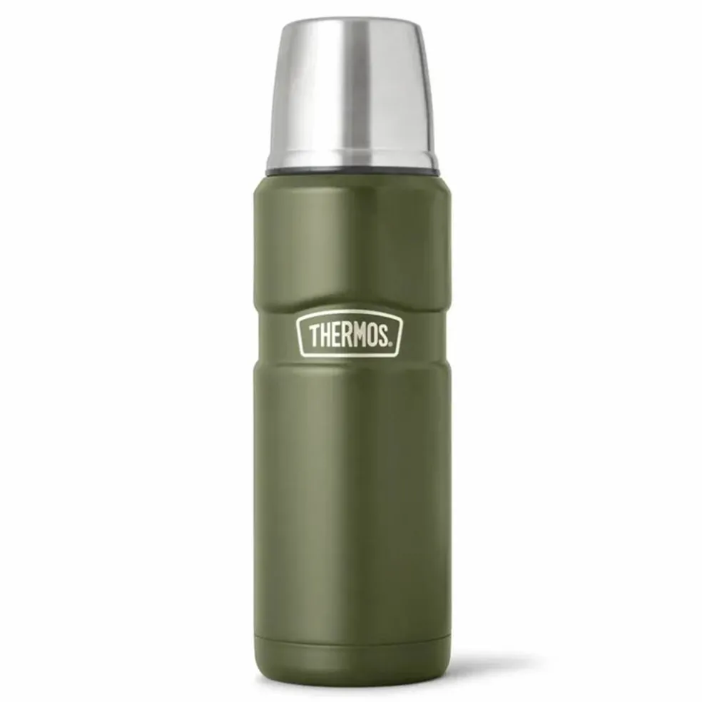 King termosflaska 1,2 liter, mossgrön