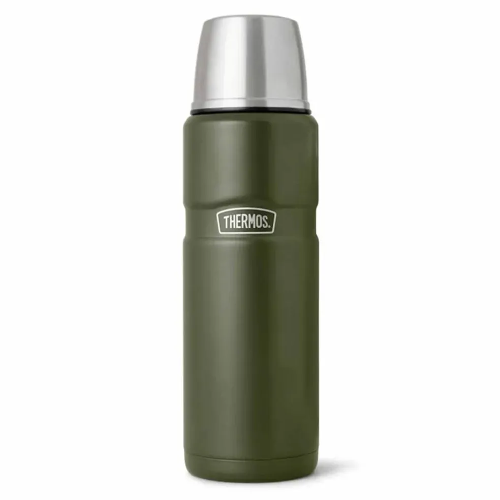 King termosflaska 1,2 liter, mossgrön