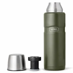 King termosflaska 1,2 liter, mossgrön
