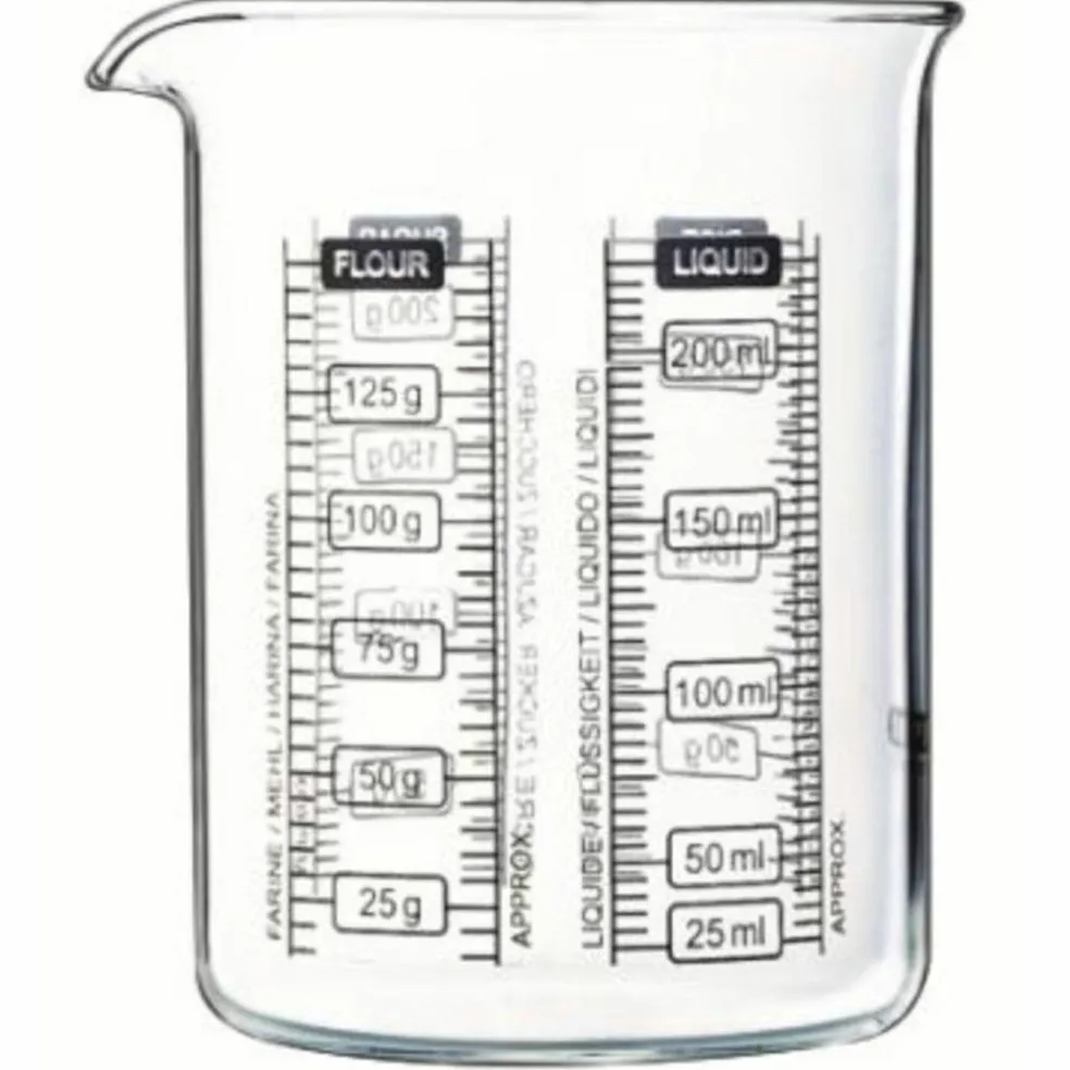 Kitchen Lab måttbägare 250 ml, glas