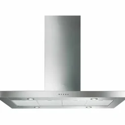 KI120XE frihängande fläktkåpa, rostfritt