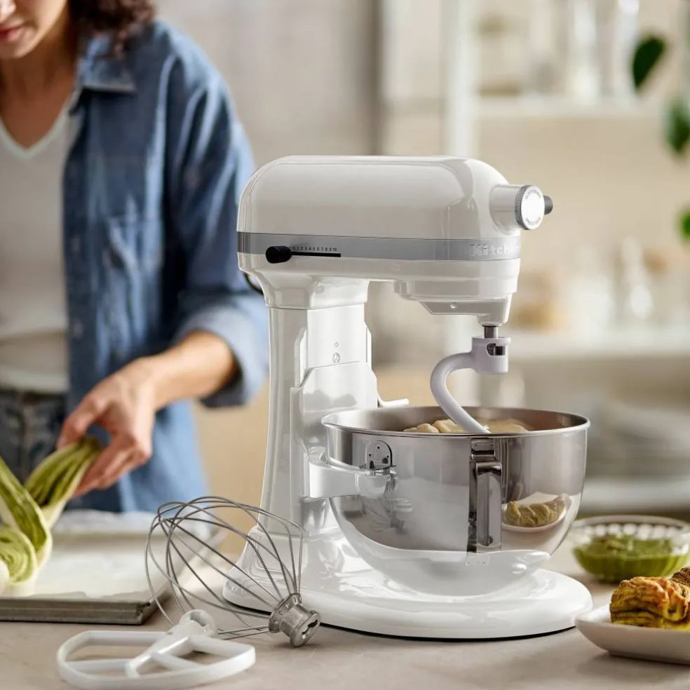 Köksmaskin med lyftarm 5,2 liter, röd