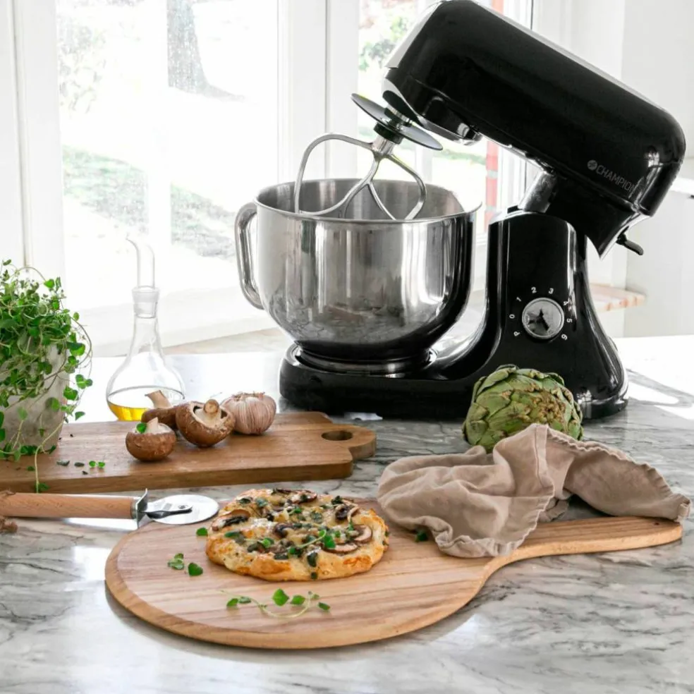 Köksmaskin Pro, 1200 W, 6 liter, Shiny Black