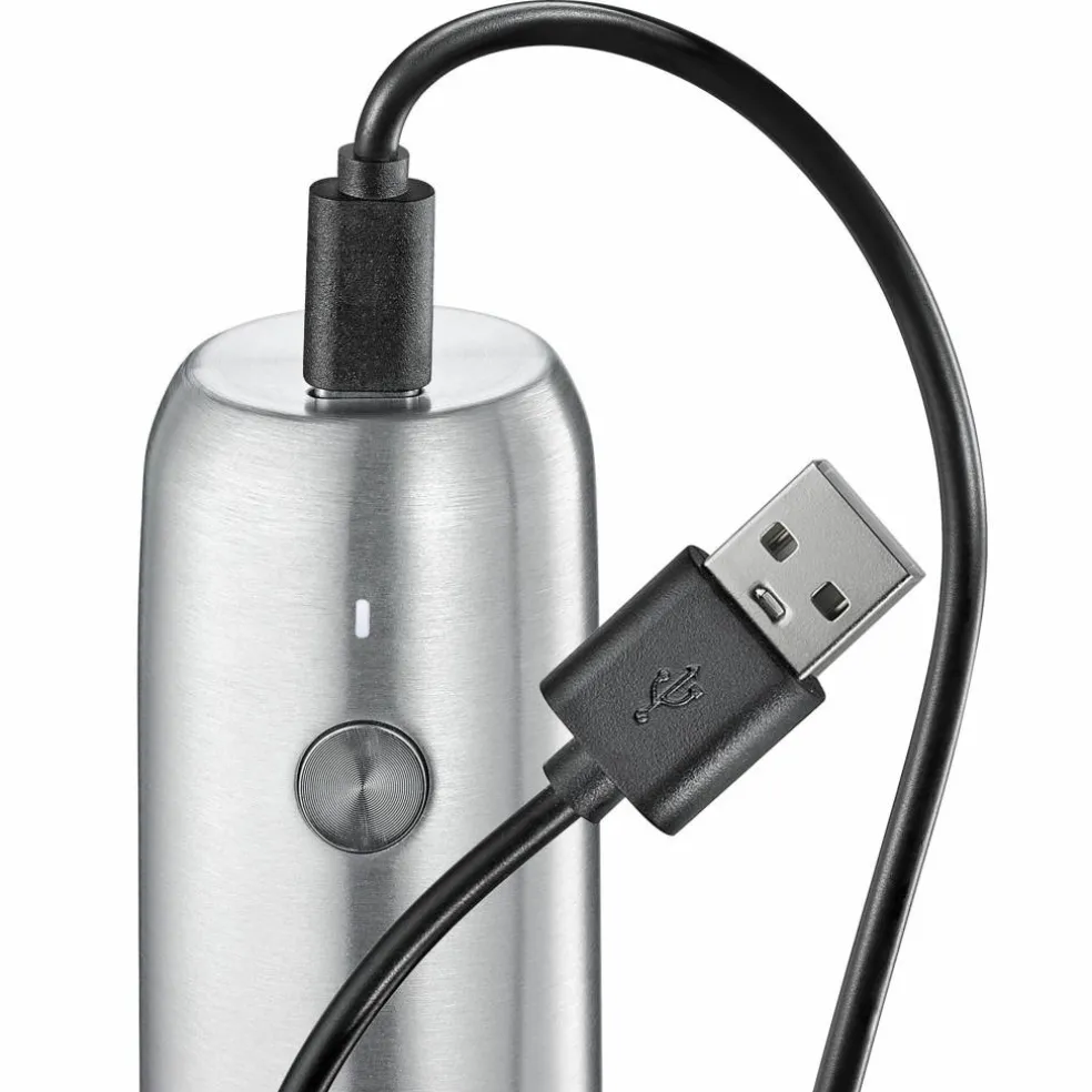 Köln elektrisk pepparkvarn 14 cm, grå