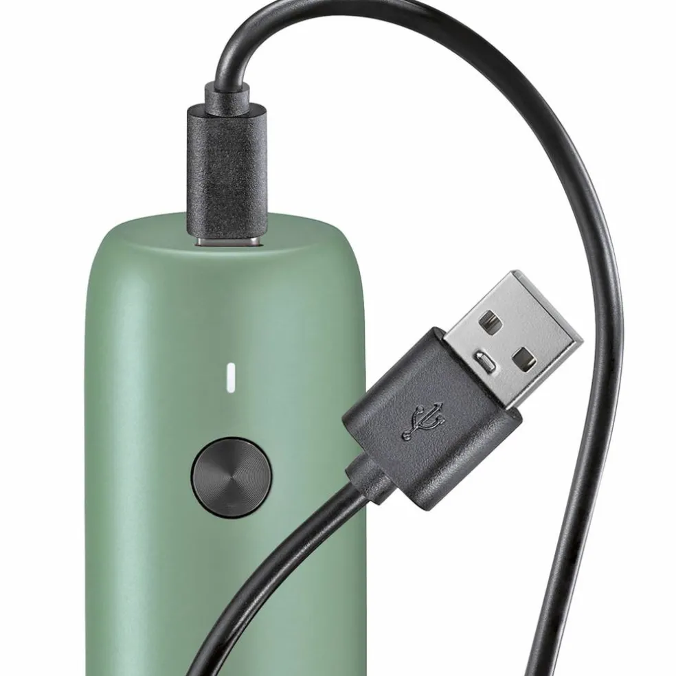 Köln elektrisk pepparkvarn 14 cm, grön