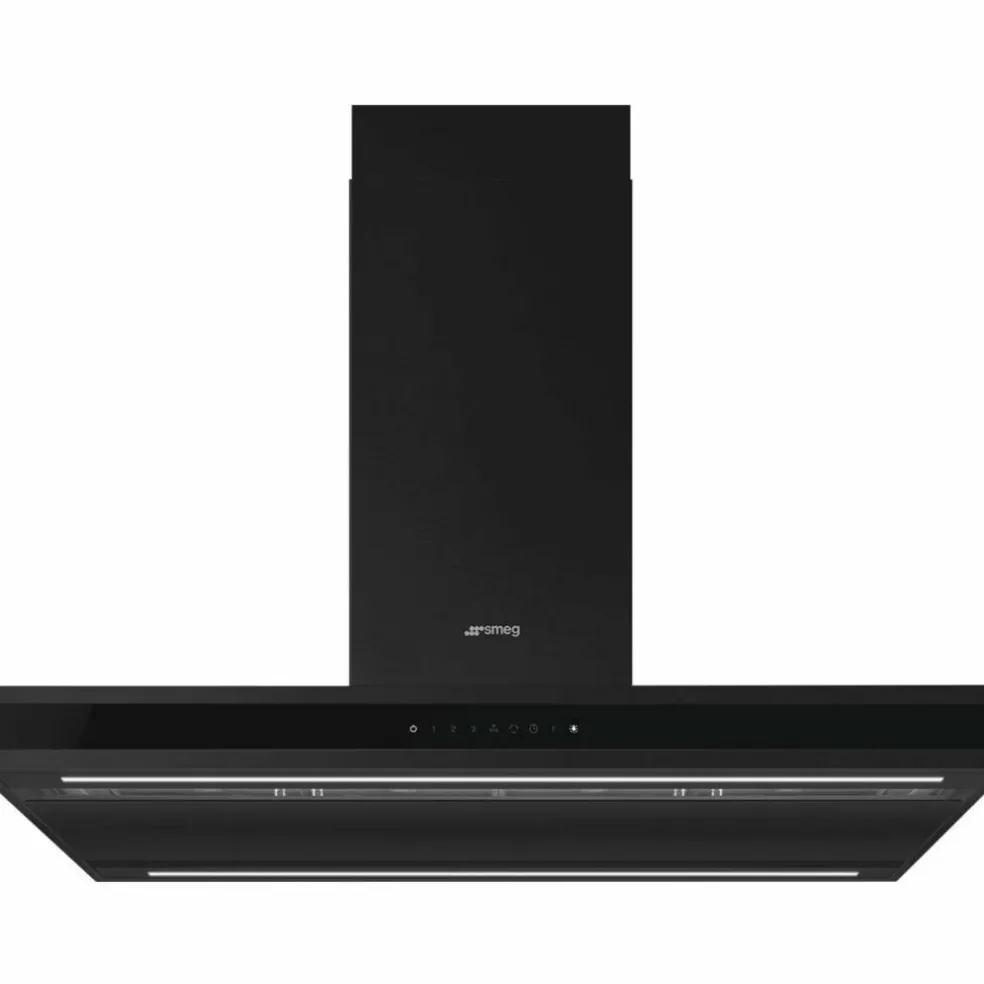 KLTI9L4MB frihängande fläkt 90 cm, mattsvart