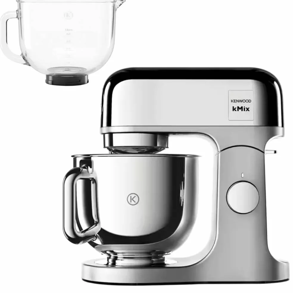 KMix KMX760CH köksassistent med extra glasskål 5 liter, krom