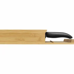 Knivblock i Bambuträ med plats för 4 knivar