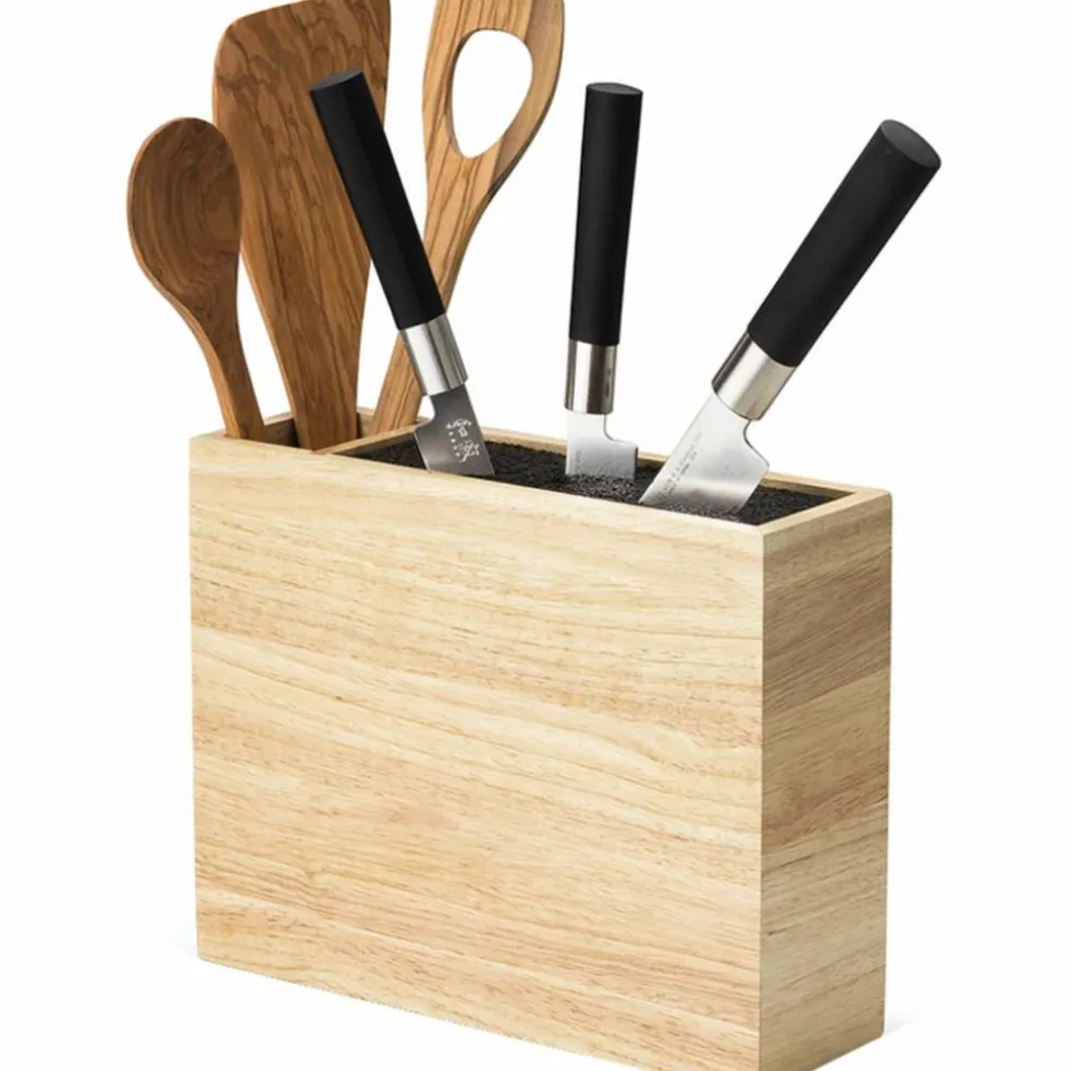 Knivblock med Redskapsfack