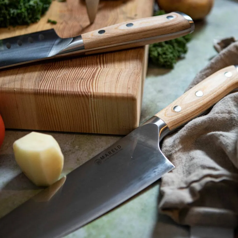 Knivset, 3 delar