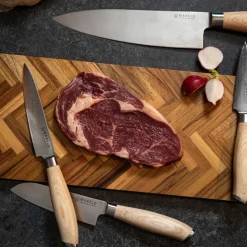 Knivset, 5 delar