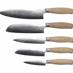 Knivset, 5 delar