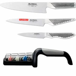 Knivset 3 delar + knivslip