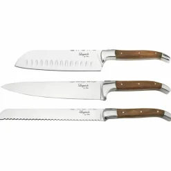 Knivset 3 delar, Oak