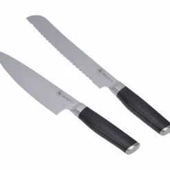 Knivset 2 delar, svart