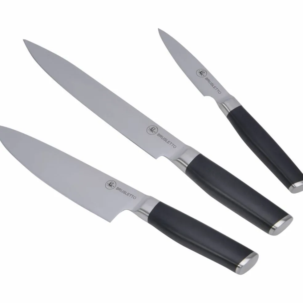 Knivset 3 delar, svart