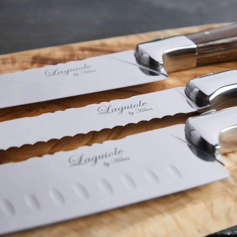 Knivset 3 delar, Wengé