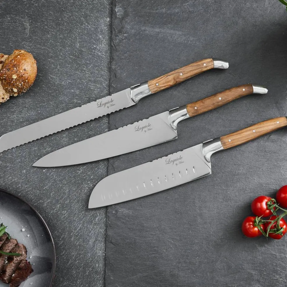 Knivset 3 delar, Wengé