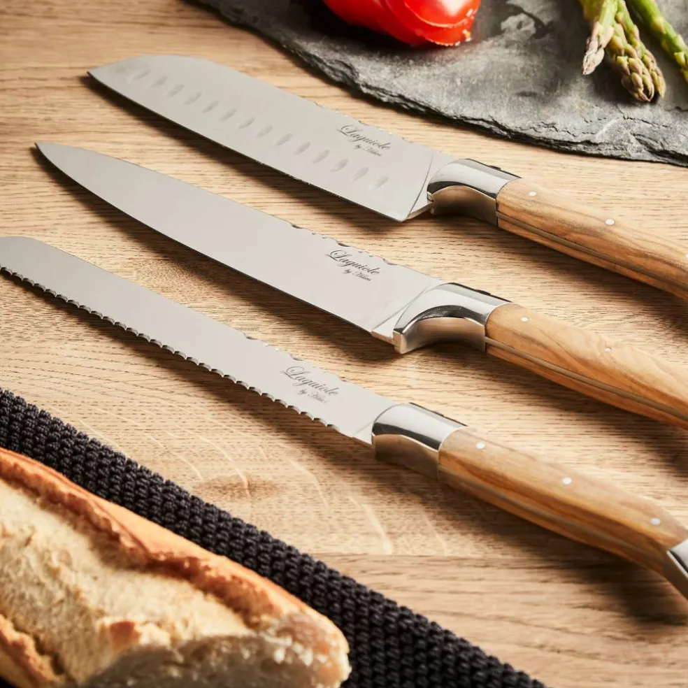 Knivset 3 delar, Wengé