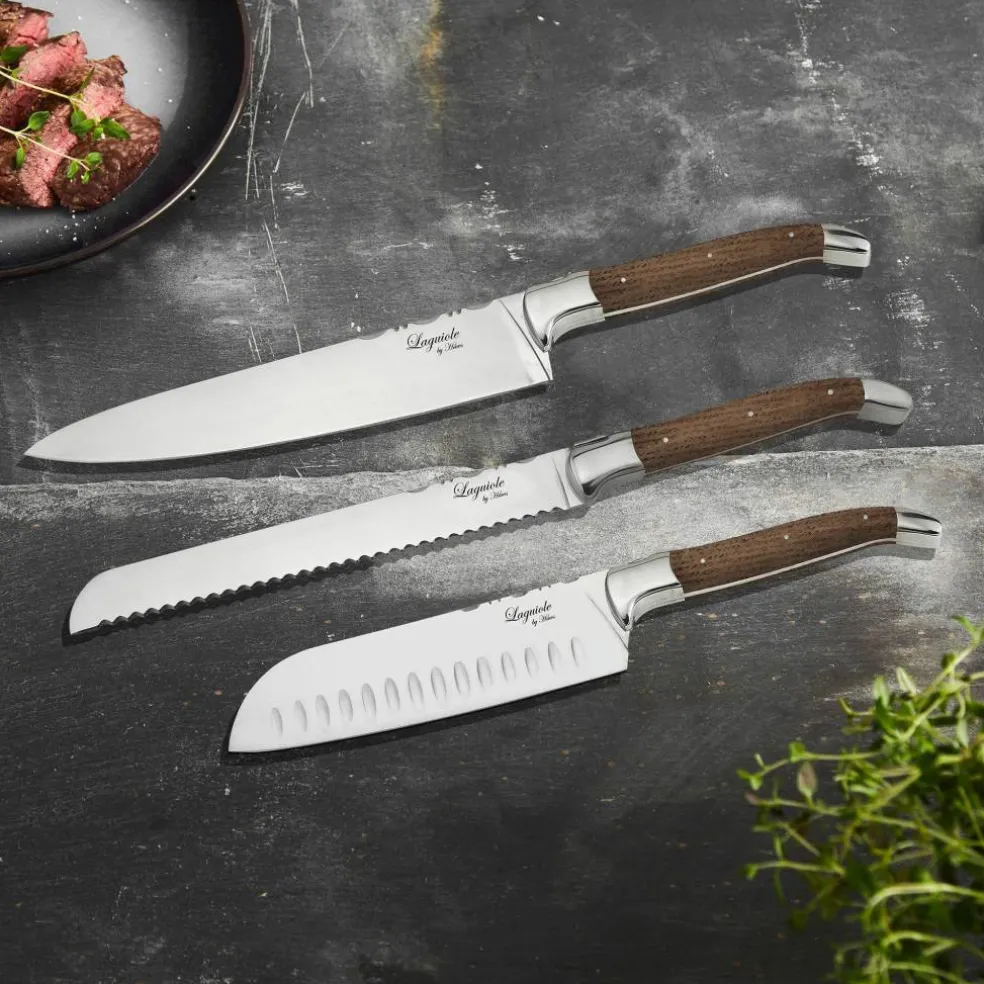 Knivset 3 delar, Wengé