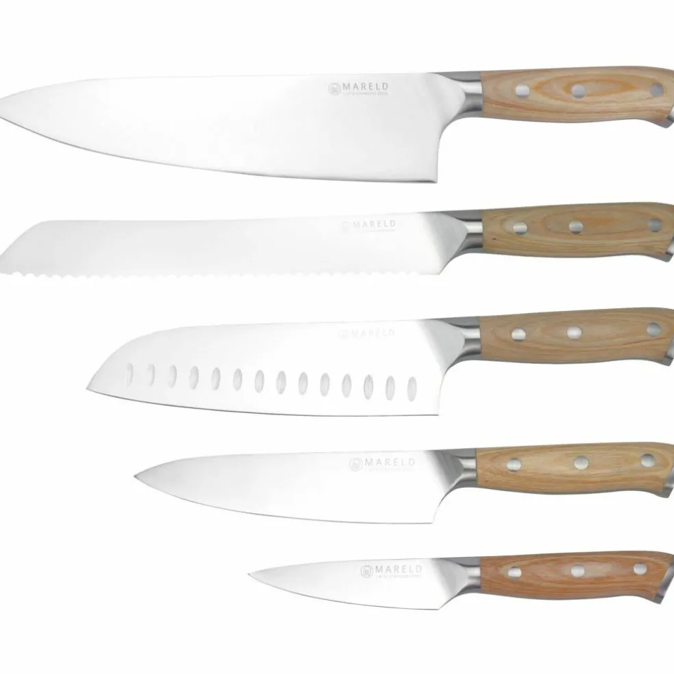 Knivset, 5 knivar