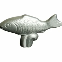 Knopp i Metall - Fisk