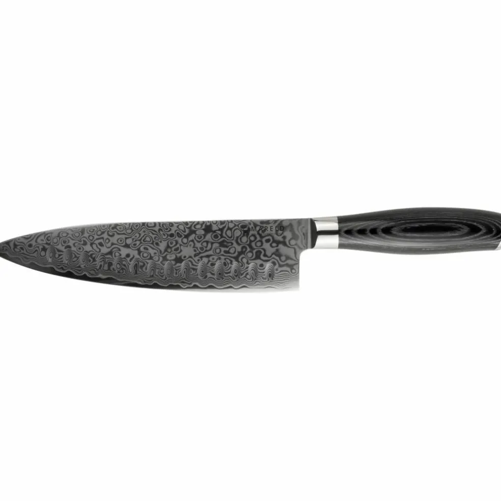 Kockkniv Olivslipad svart, 21 cm