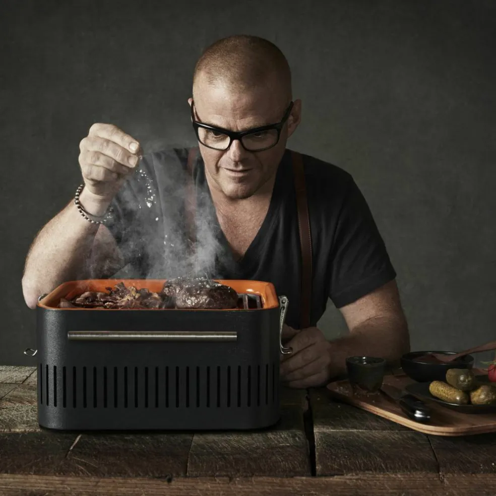 Kolgrill HBCUBEOSCAN Cube Orange