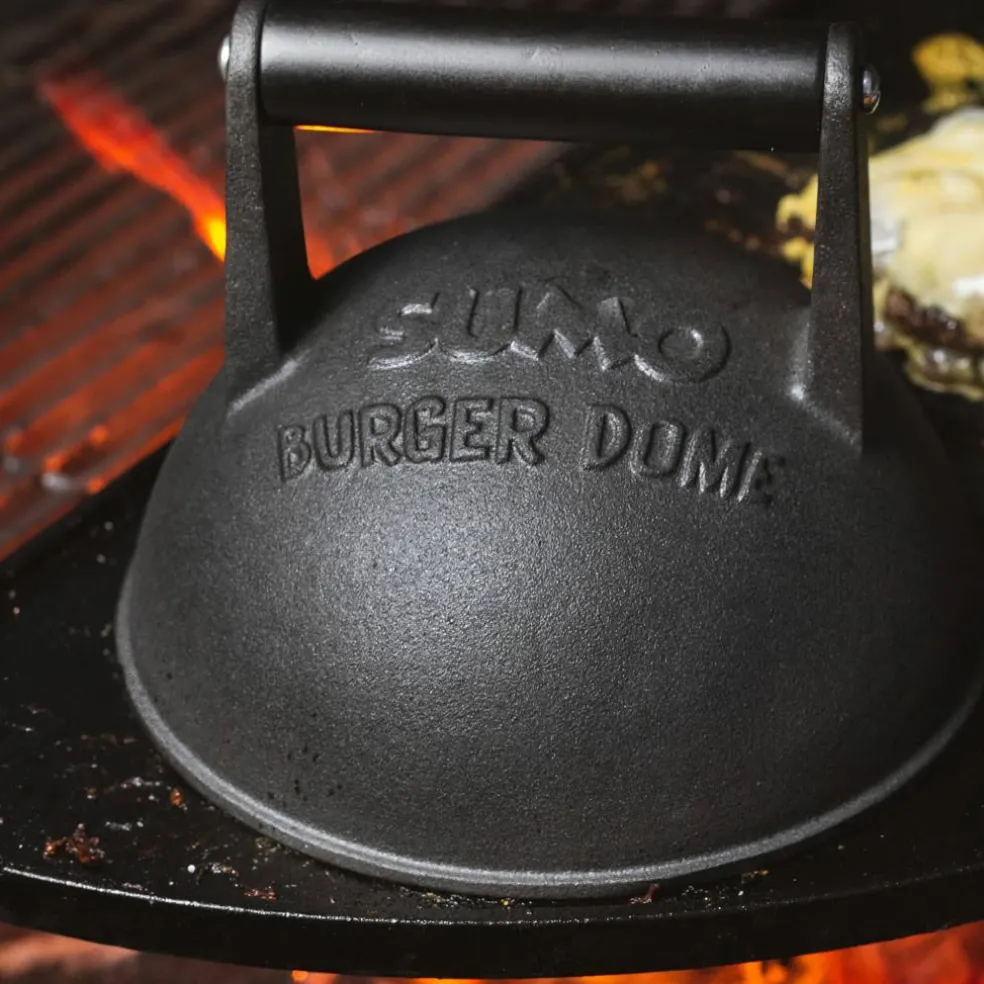 Kolgrill, svart + grillmästarens rotisseri och pizzaugn