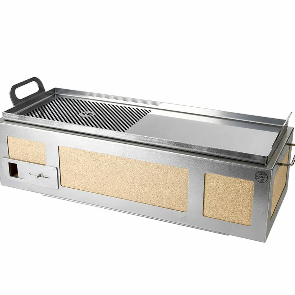 Konro Plancha Solid stekplatta (Long)