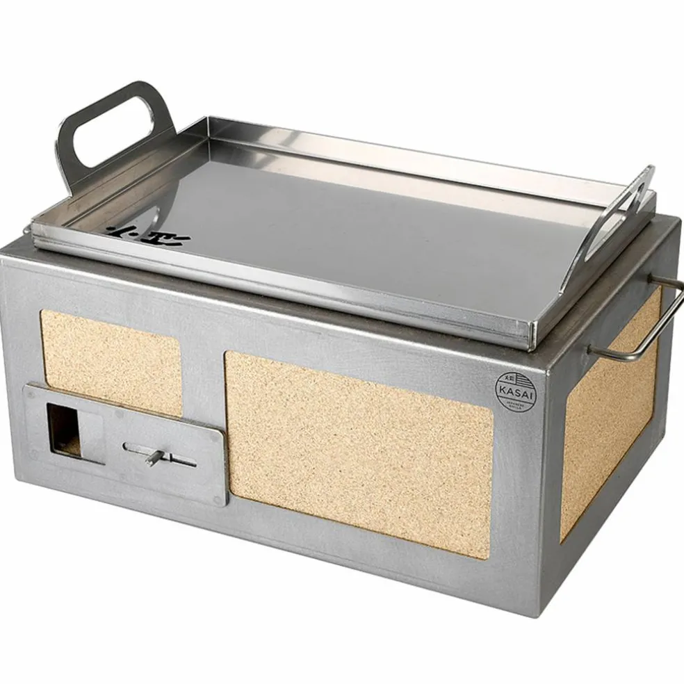 Konro Plancha Solid stekplatta (Long)