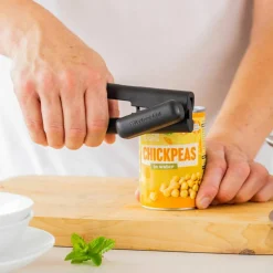 Konservöppnare, mattsvart