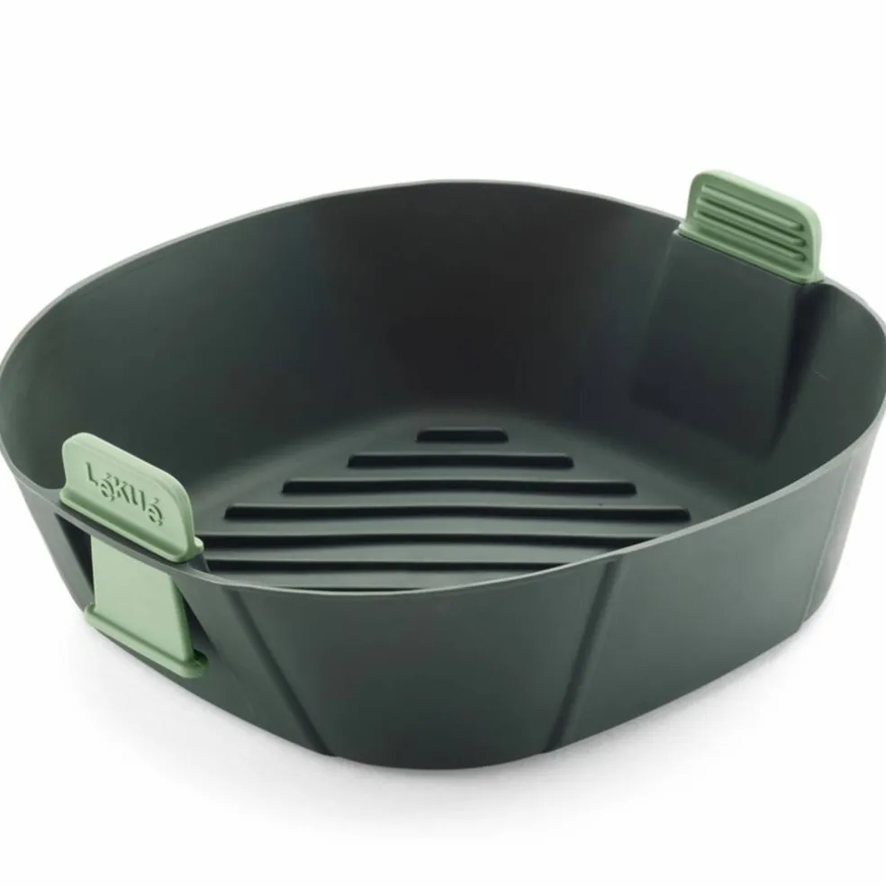 Korg för airfryer large, grå