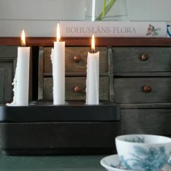 Korkskål för stumpastaken, liten, svart
